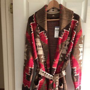 Ralph Lauren Aztec/Southwest Cardigan Sweater